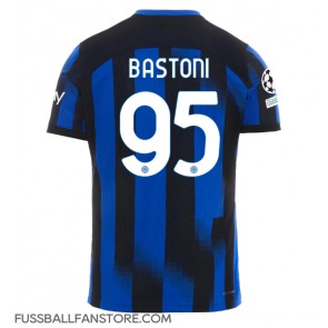 Inter Milan Alessandro Bastoni #95 Replik Heimtrikot 2023-24 Kurzarm